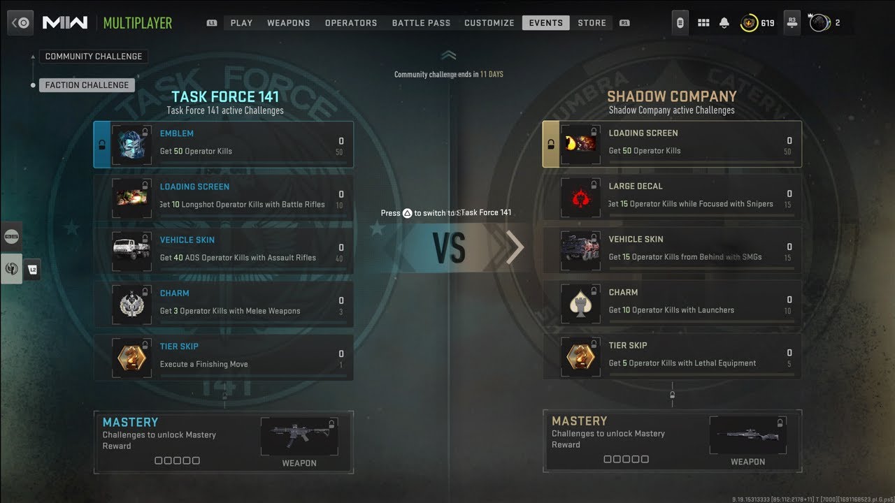 Modern Warfare II: FACTION CHALLENGE - TASK FORCE 141 VS SHADOW COMPANY!