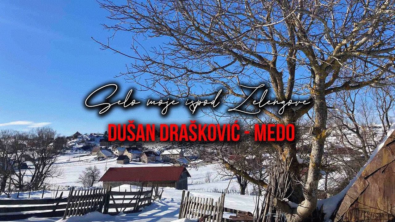 Du&scaron;an Dra&scaron;ković - Medo//JELA&Scaron;CA//OFFICIAL MUSIC VIDEO 2023