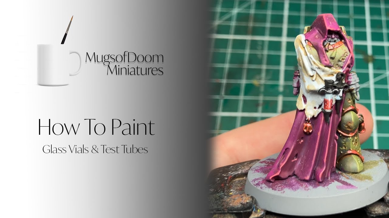 How To Paint: Glass Vials & Test Tubes