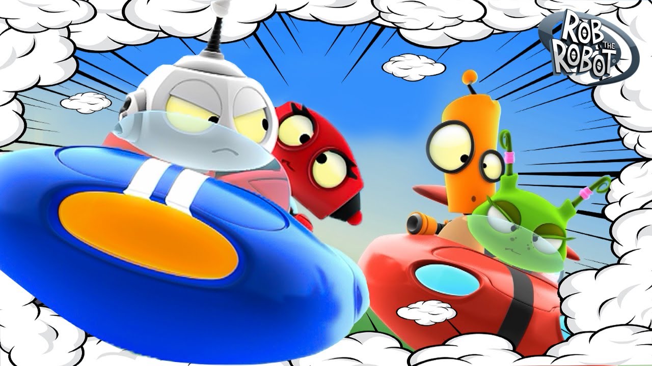 Stop! Go! Whoa! | Rob The Robot | Preschool Learning