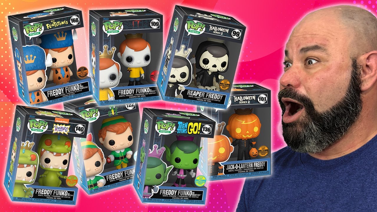 Unboxing Over $2000 Of Freddy Funko Funko Pop Grails!