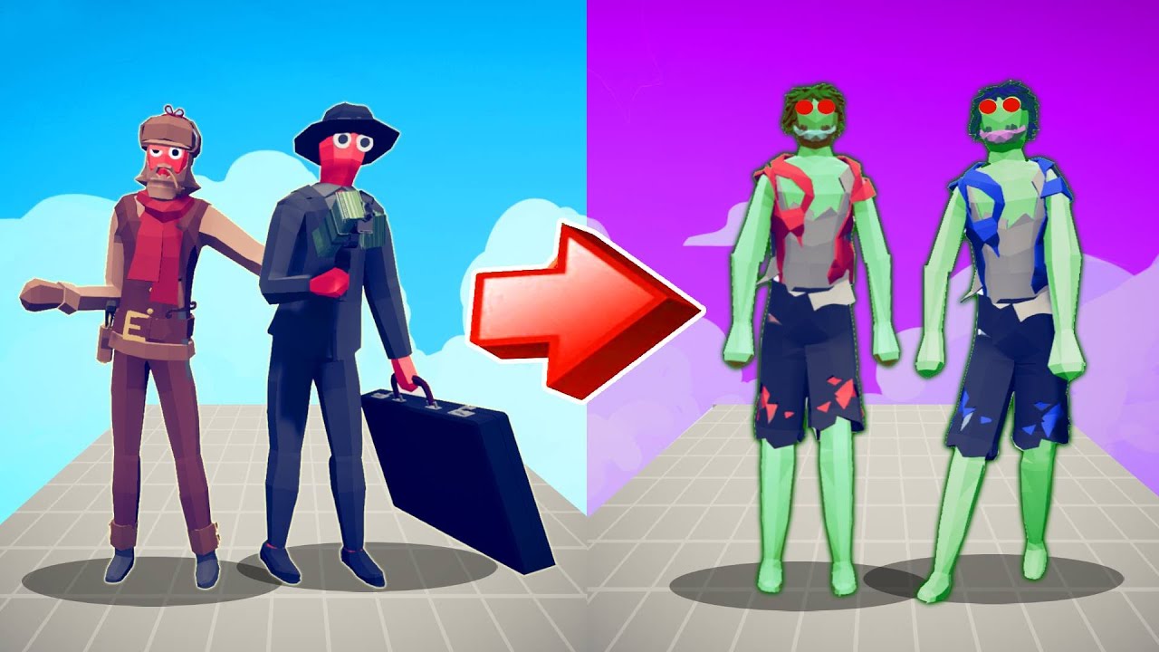 NEW ZOMBIE - TURN EVERYONE INTO WALKING DEAD | TABS - Totally Accurate Battle Simulator