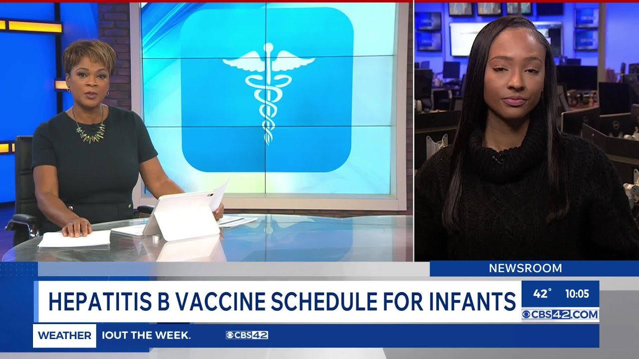 CDC recommends new guidelines for Hepatitis B vaccine for newborns