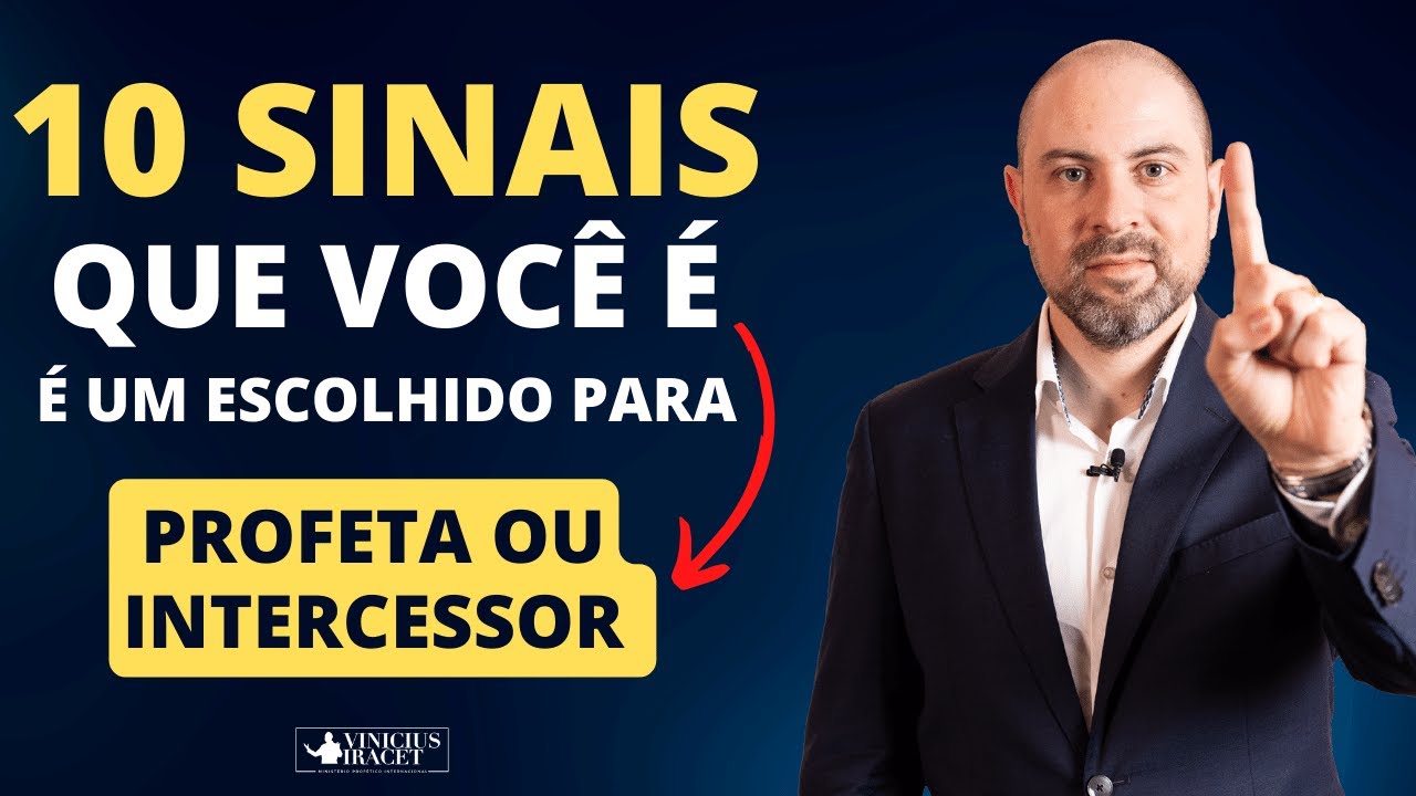 10 sinais de que você é um escolhido | Todo escolhido a PROFETA OU INTERCESSOR deve assistir isso