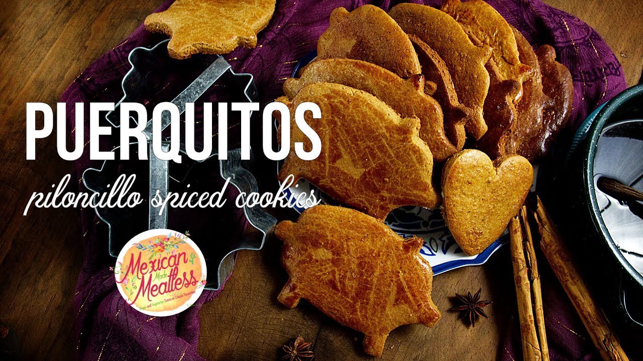 Puerquitos: Mexican Piloncillo Spiced Cookies
