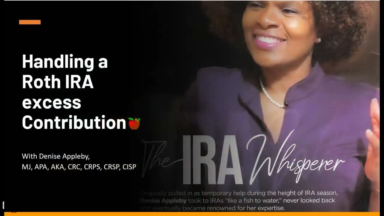 Handling an excess Roth IRA Contribution