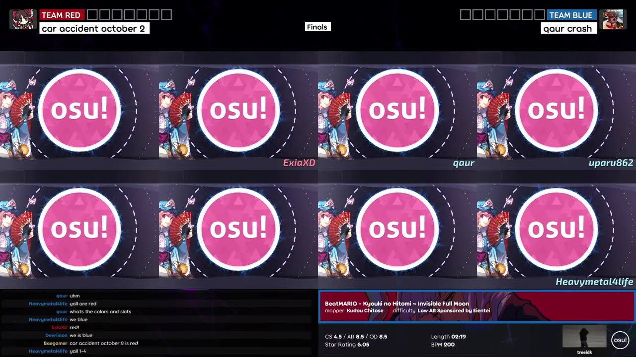 5 Digit Touhou Cup 3 Finals: car accident october 2 vs qaur crash