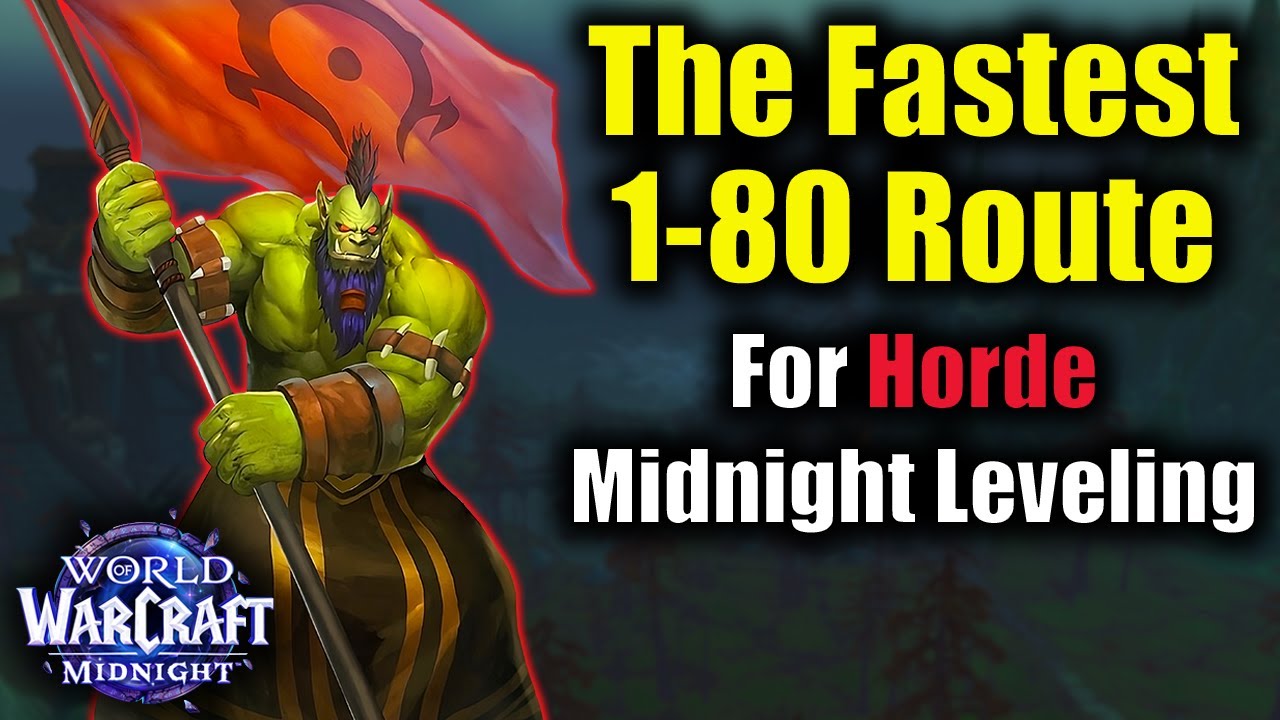 How To Level From 1-70 In Only 3 Hours As Horde!