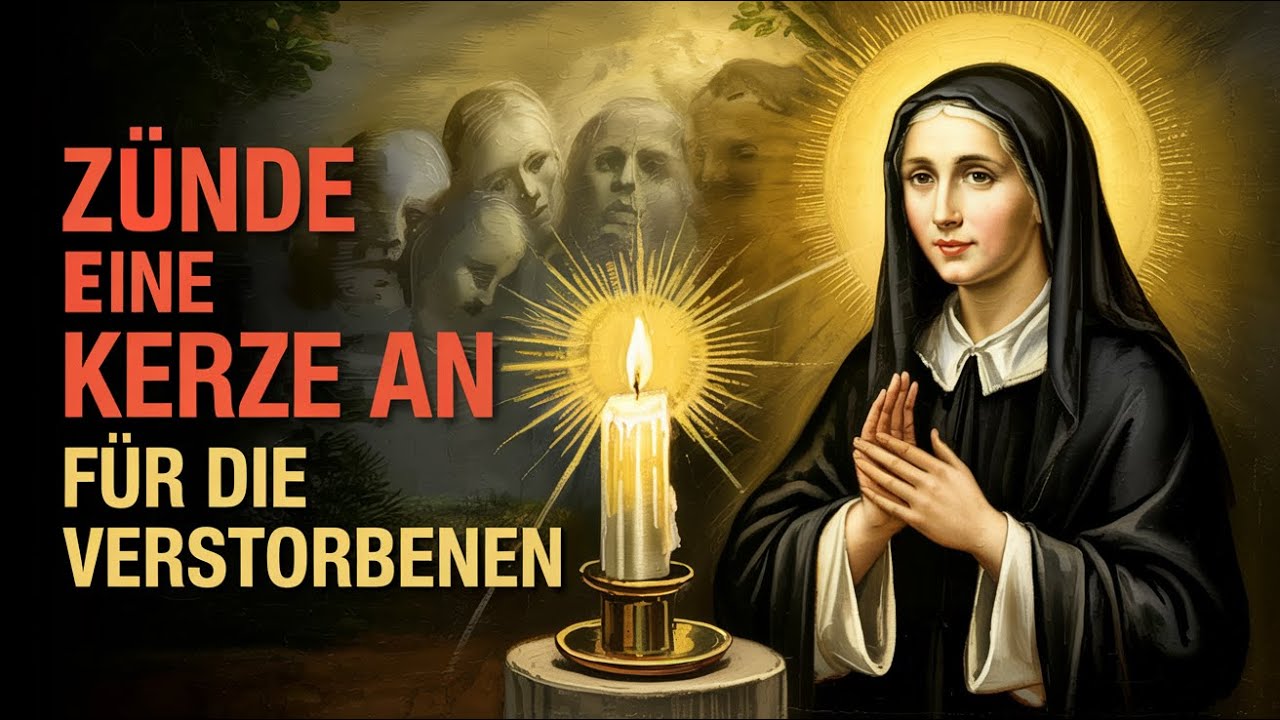 Die verborgene Kraft des Kerzenanzündens für Verstorbene, die Heilige Faustina lebte diese Wahrheit