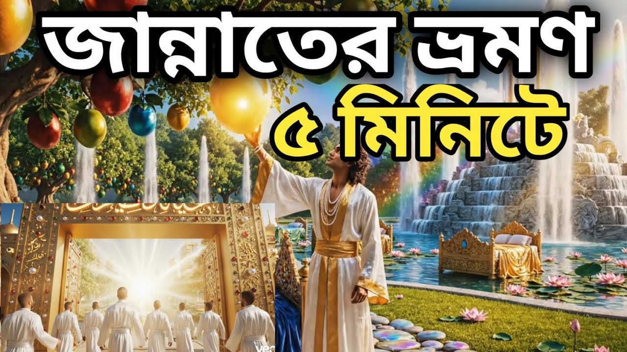 জান্নাত দেখতে কেমন হবে? জান্নাতের অকল্পনীয় নেয়ামত ও বর্ণনা | Jannat Deener_Dawat 