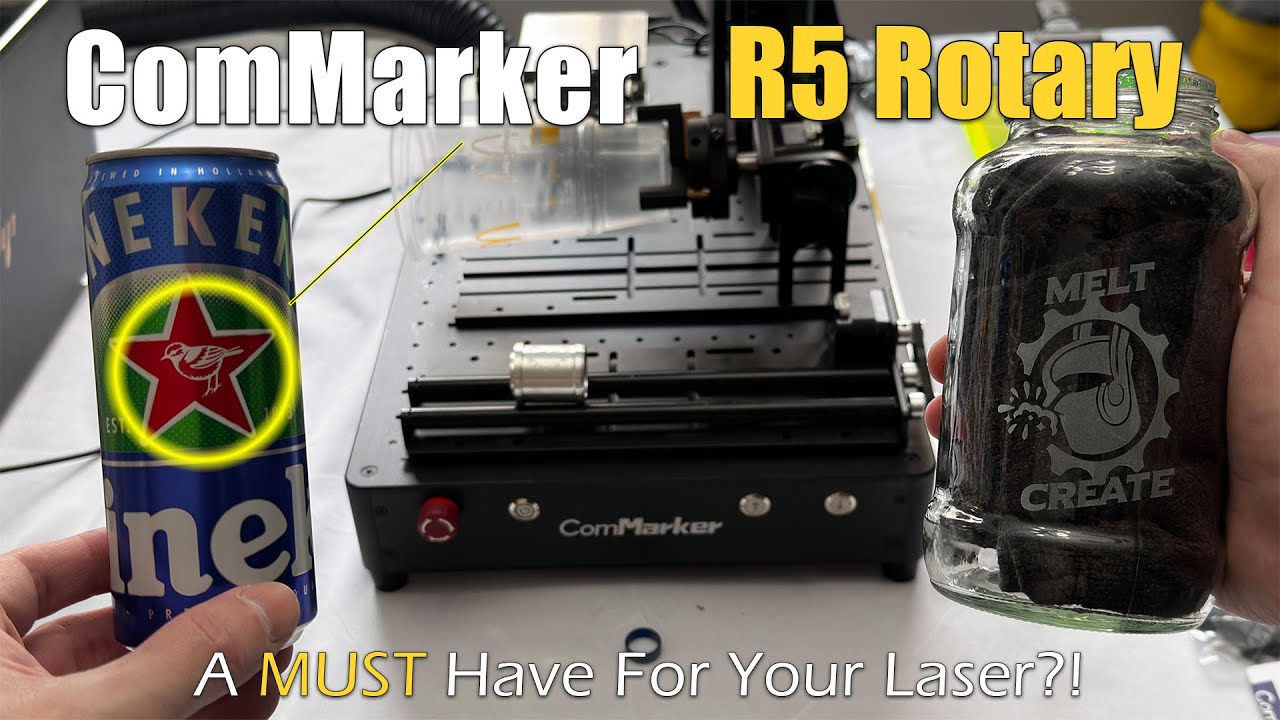 The ComMarker R5 Rotary | A Must Have Accessory For Your UV Laser