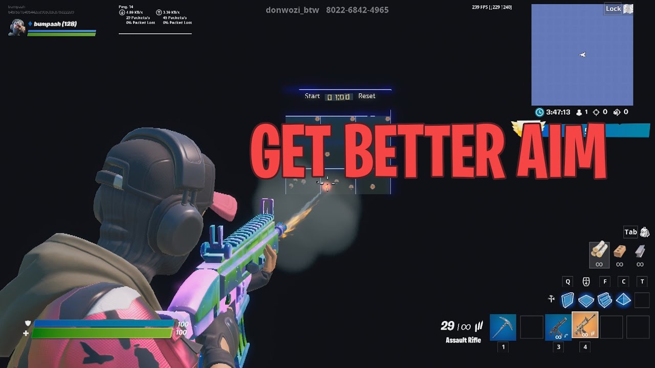 How to Get Better Aim in Fortnite