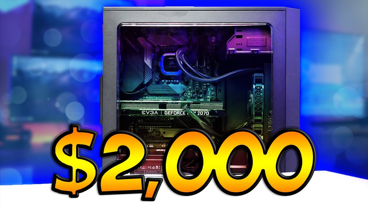 $2000 Ultimate Editing PC Build - i9 9900K RTX 2070 - w/ Benchmarks - 2019