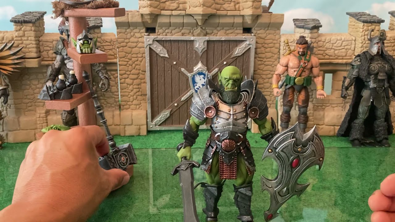 Vorthogg Mythic Legions Orc Action Figure Review!!