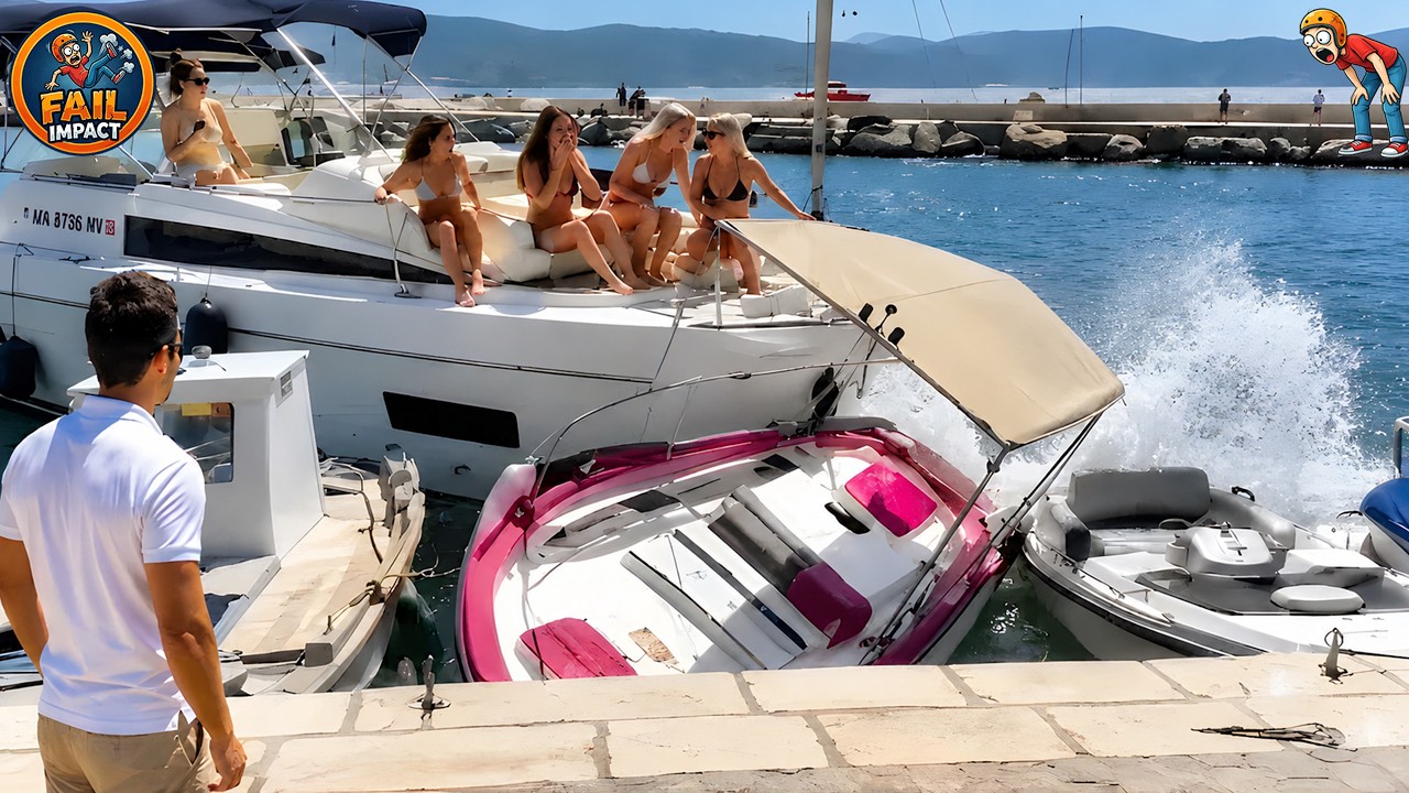 Idiots in Boats Caught on Camera#22 | 500 Incredible Boat Moments Caught On Camera!