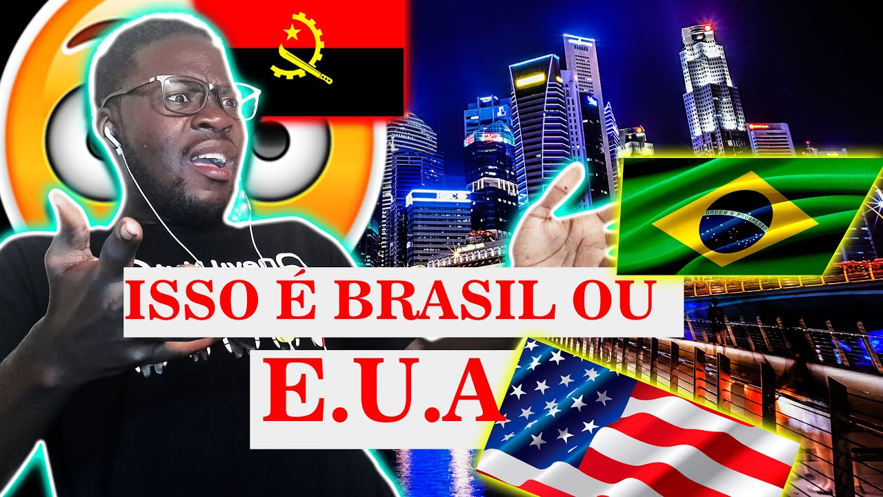 REACT|| Angolano reage a Cidades BRASILEIRAS com mais edifícios  (quase infartei)