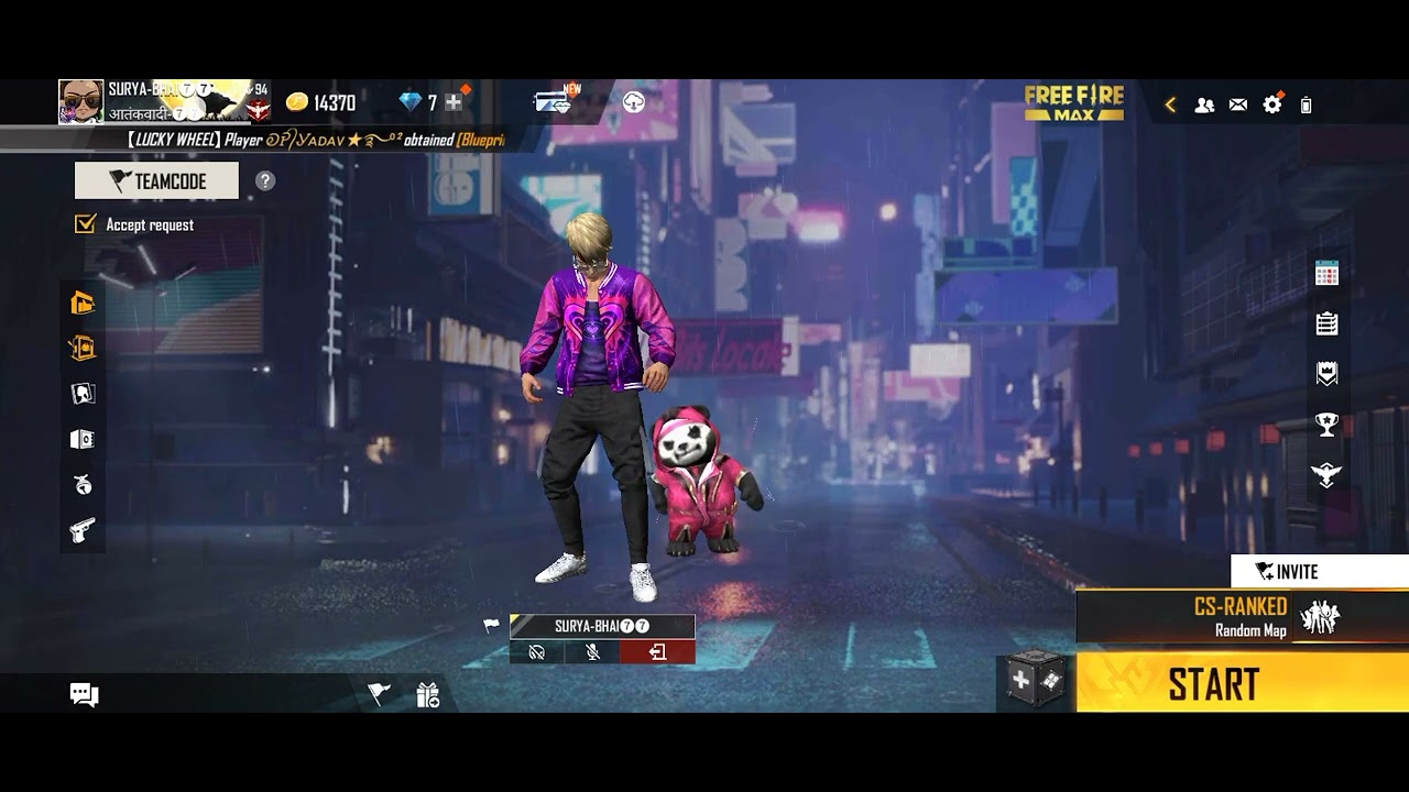 WE CAN USE EMOTE WHEN WE INSPECT OUR PROFILE 🤔🤔🤔