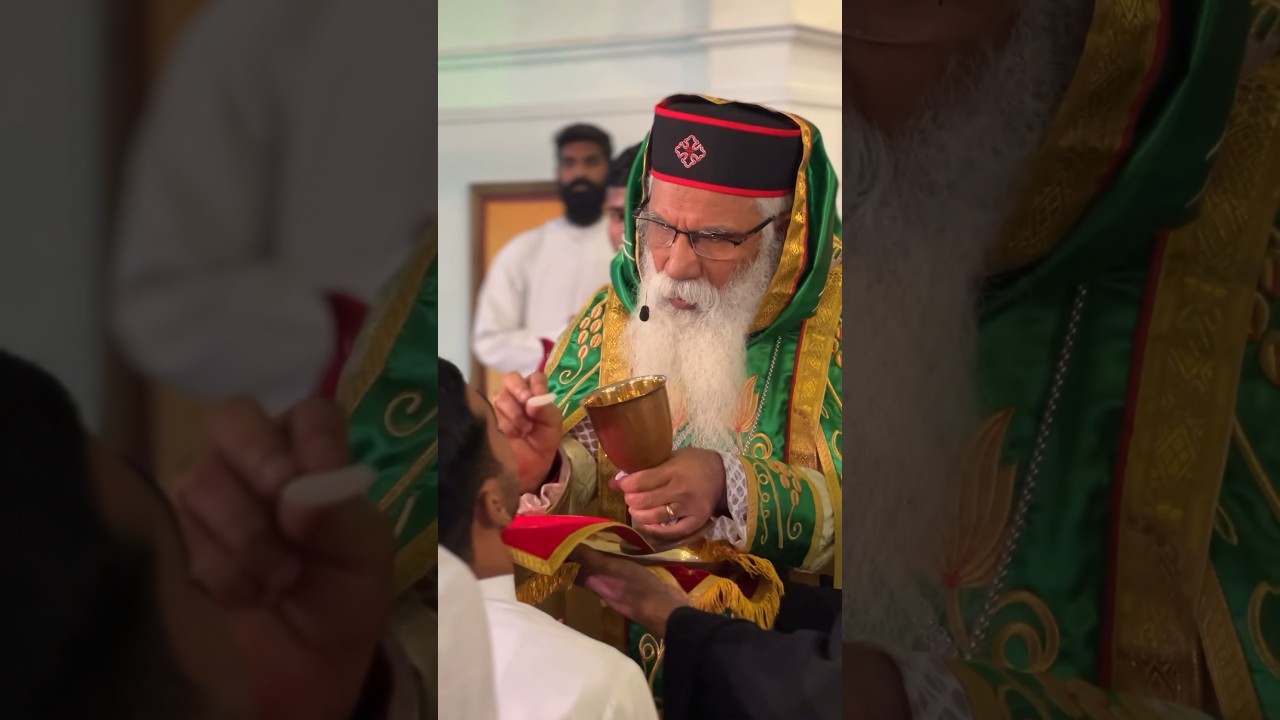 Holy Communion | H.G. Samuel Mor Theophilus Episcopa | #shorts