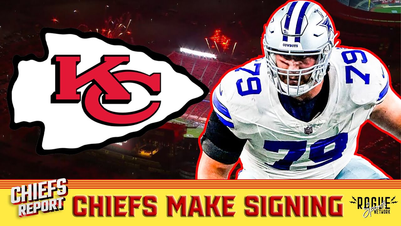 Kansas City Chiefs news: Chiefs SIGN 6'8 Tackle + MAJOR injury news on Josh Simmons & Trey Smith