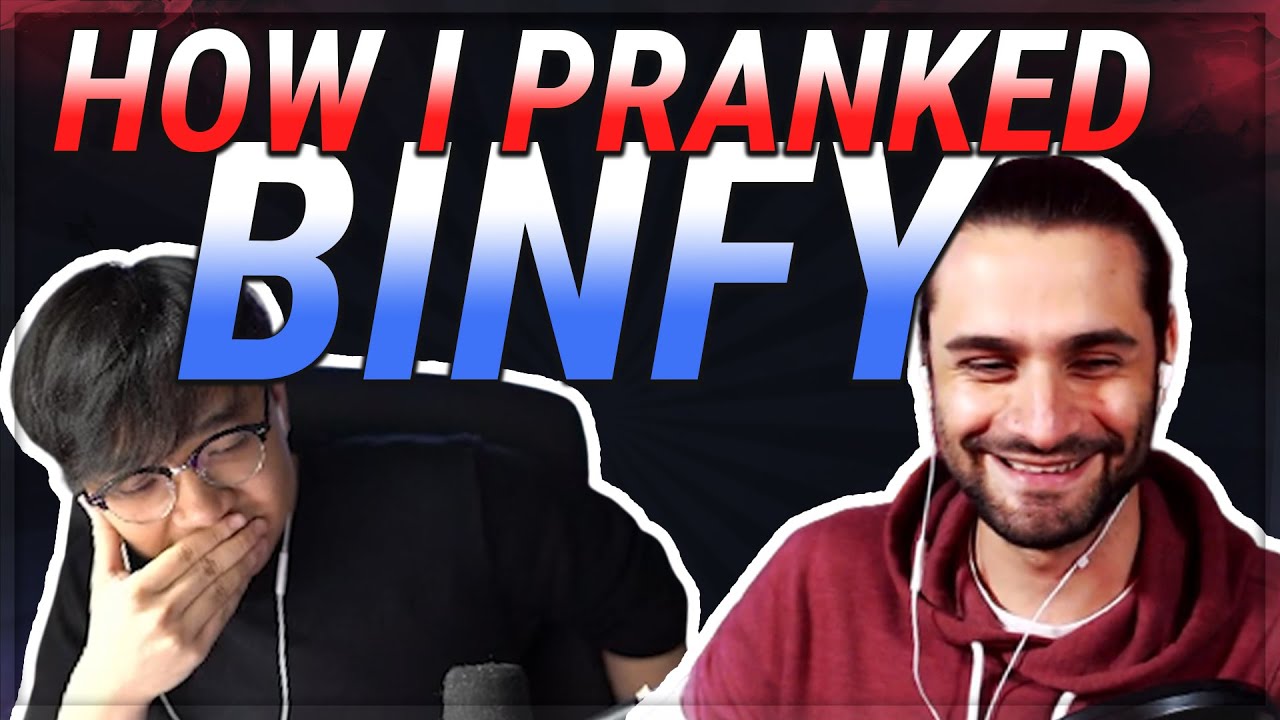 HOW I PRANKED @Binfy