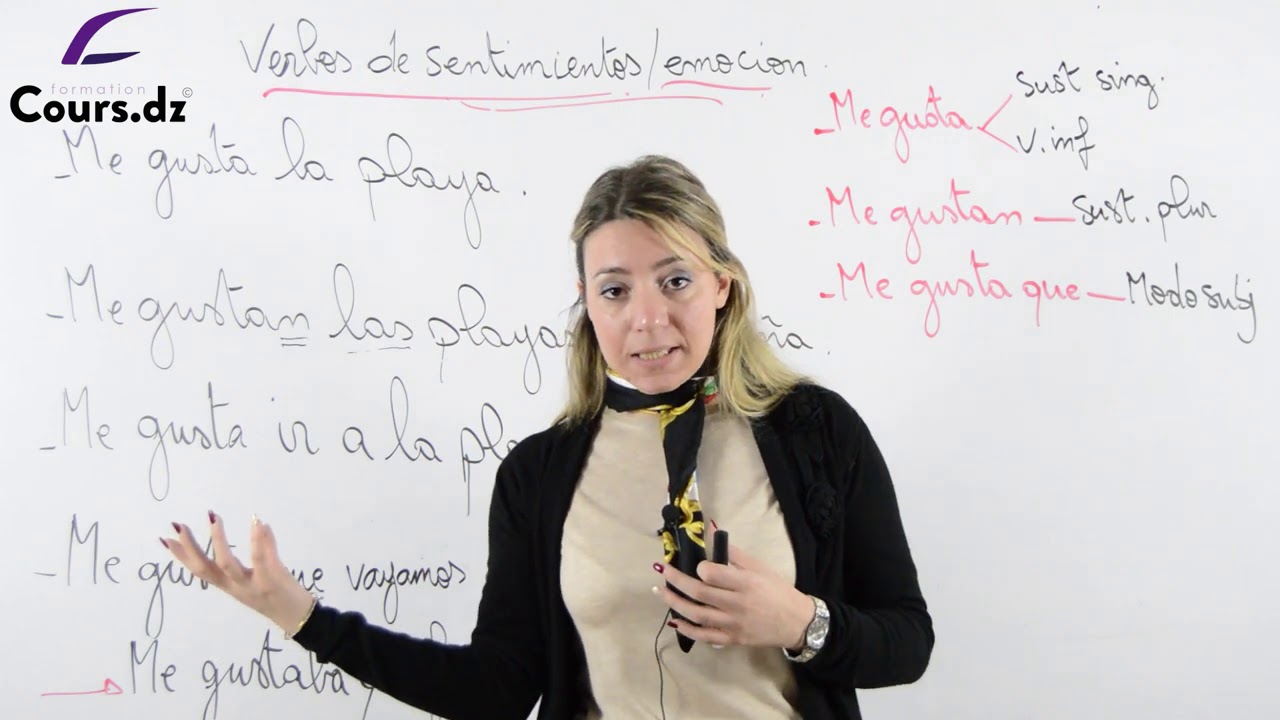 08 اسبانية| verbes de sentimientos | emocion