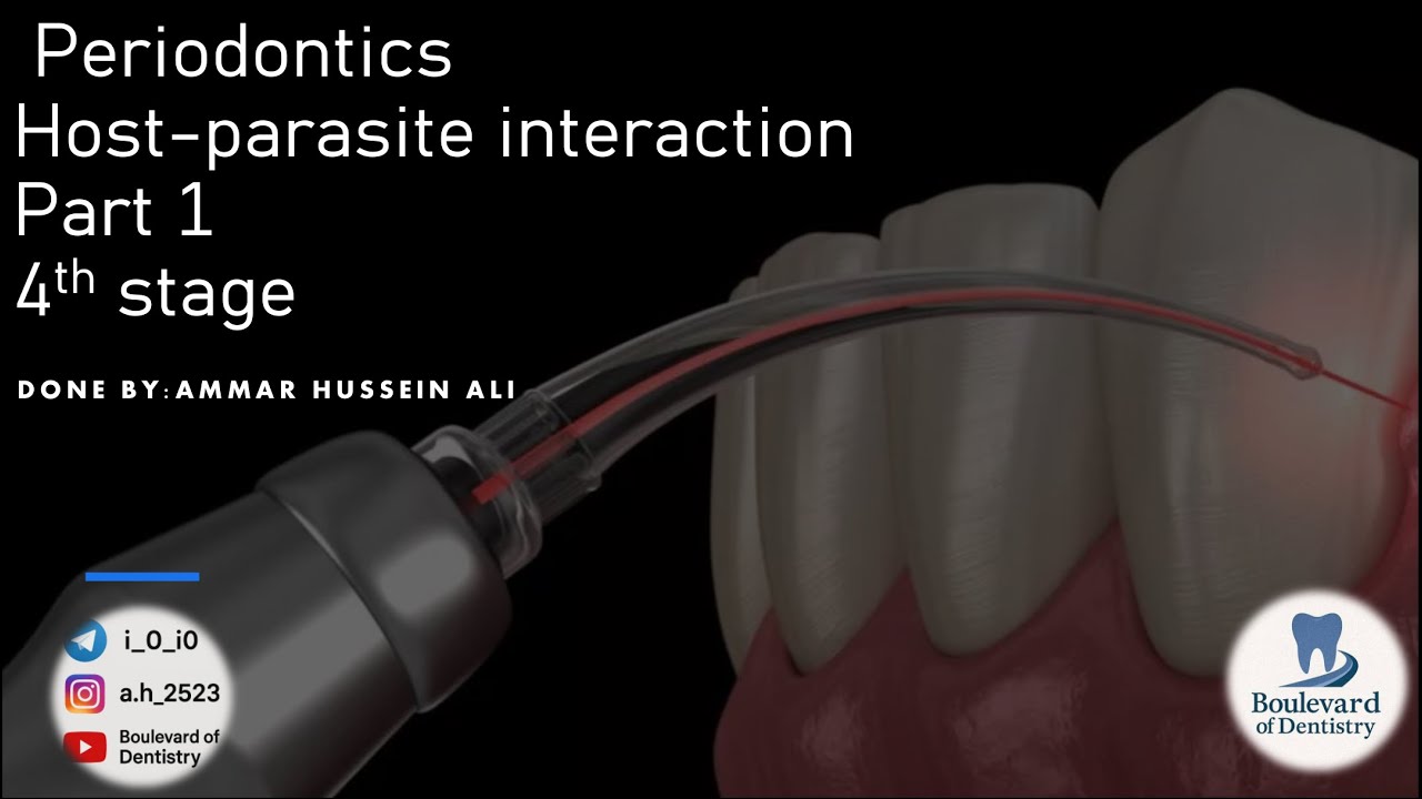 Host-parasites interaction part 1 perio 4th stages  بريو وزاري مرحلة رابعة
