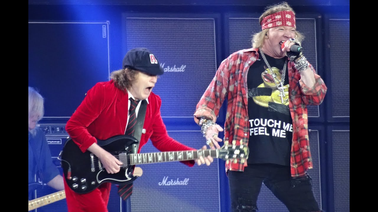 AC/DC and Axl Rose BACK IN BLACK HD Ceres Park, Aarhus, Denmark, June 12, 2016