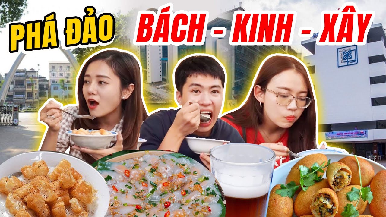 HNAG Tour - Phá đảo thiên đường ăn vặt Bách Kinh Xây !
