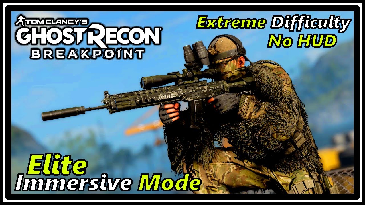 Ghost Recon Breakpoint - Stealthy Scout Sniper | No Commentary Gameplay [Extreme Difficulty]