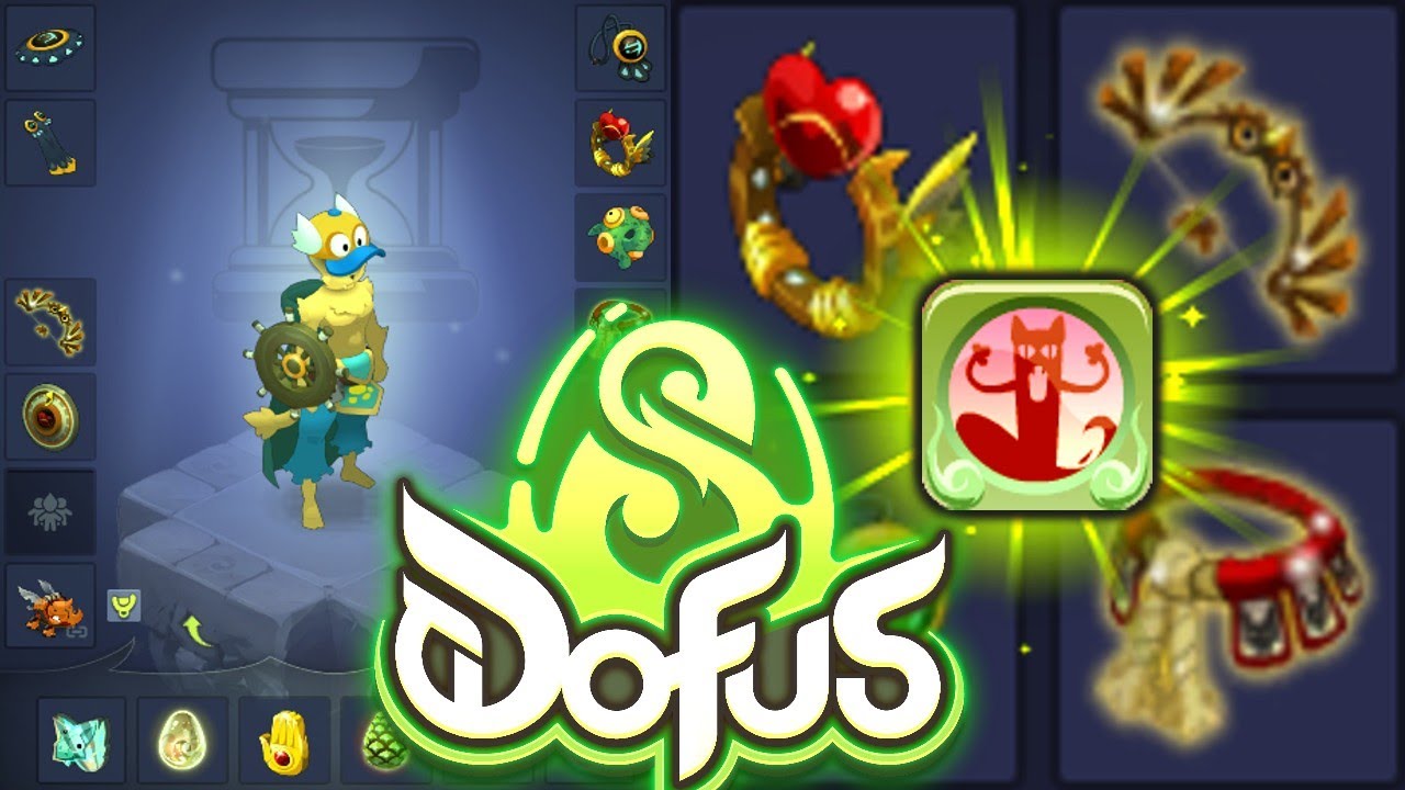 LES ÉMOTIONS !! New stuff air do pou Doflamingoh Dofus 3.4