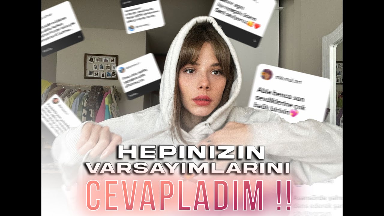 Hakkımda düşündüklerinizi cevapladım!! | Ecem Turan Vlog#2