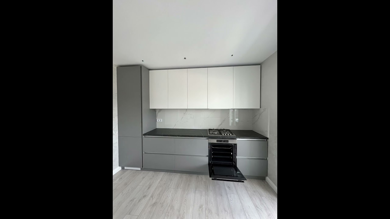 Bucatarie modernă din PAL #Egger , feroneria #Blum și profil #GOLA   #FamilyMobila