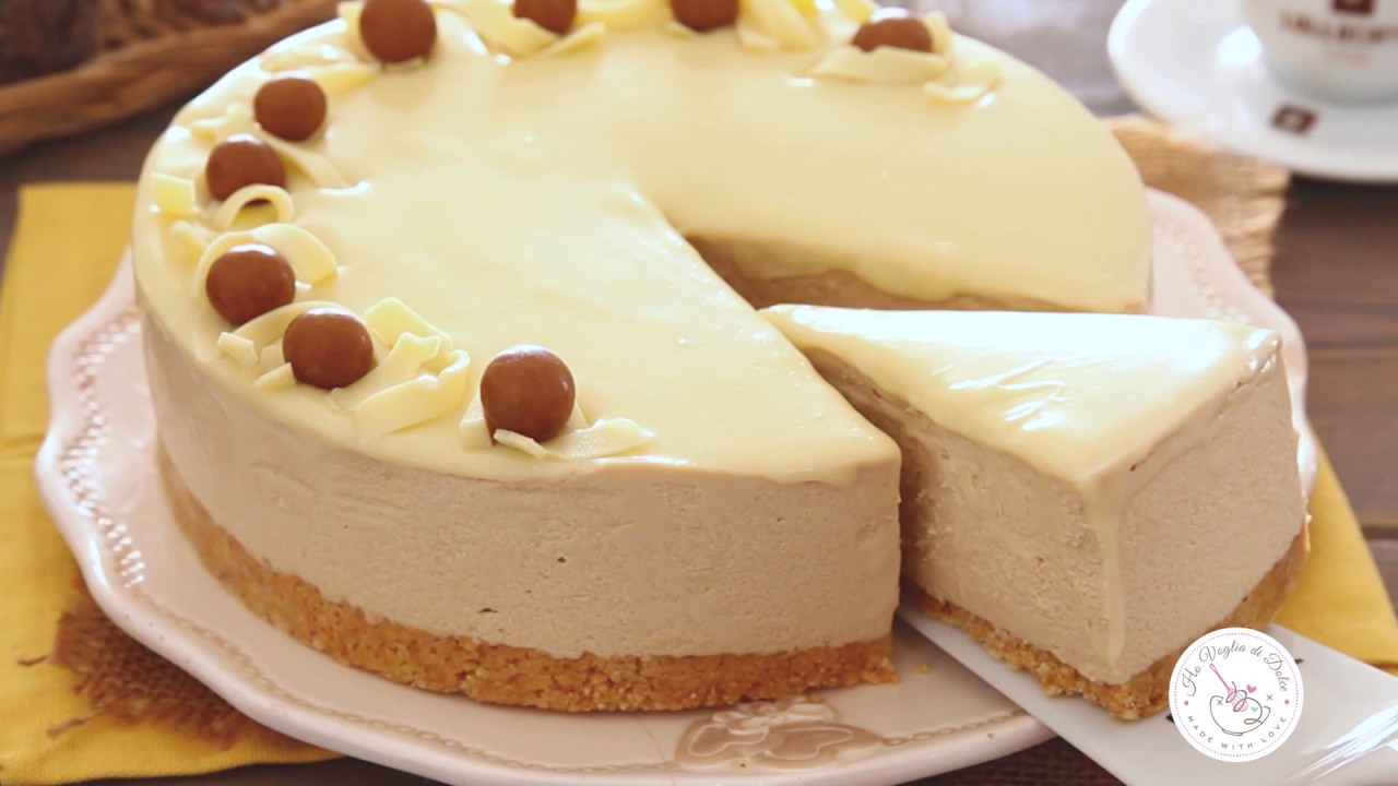 CHEESECAKE AL CAFFÈ E CIOCCOLATO BIANCO ricetta | Ho Voglia di Dolce