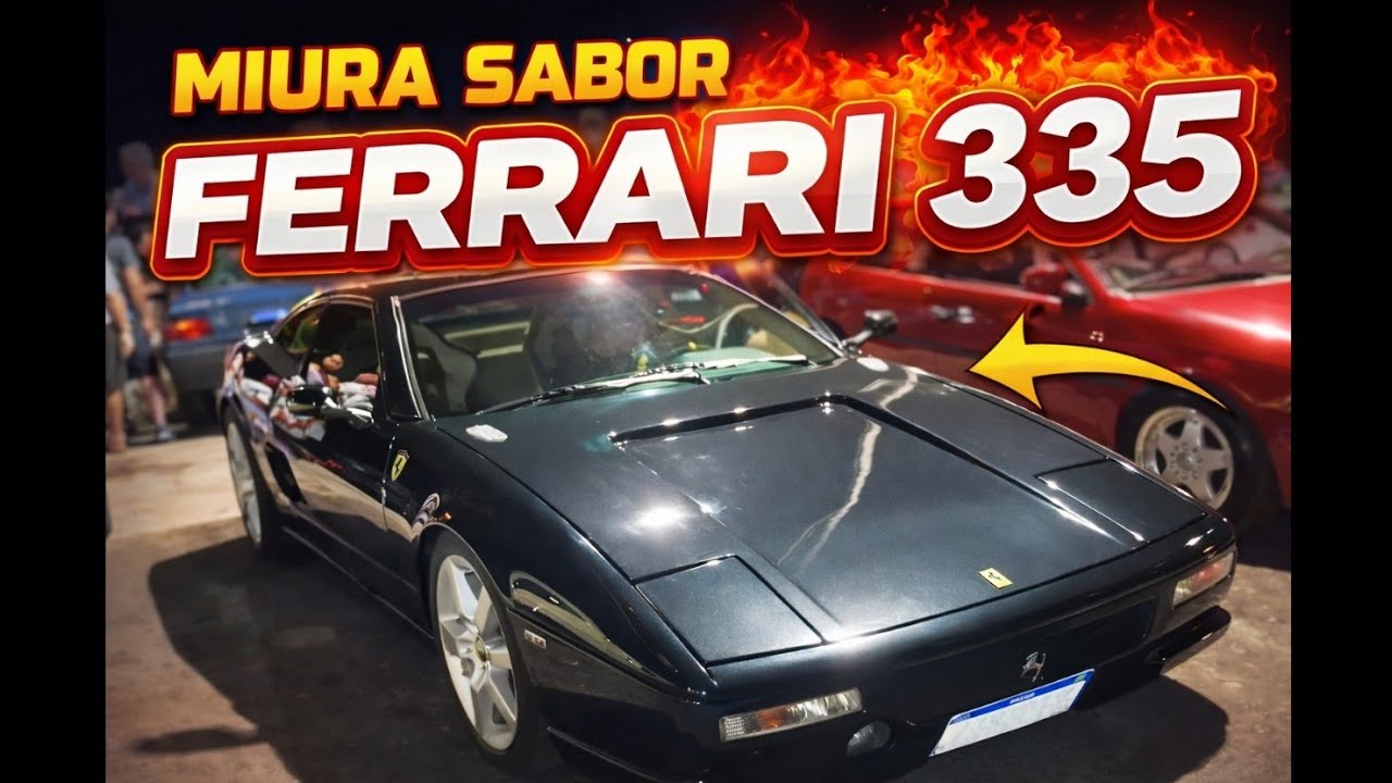  Projeto único e perfeito 🤩 FERRARI 335 COM MOTOR DE GOLF.