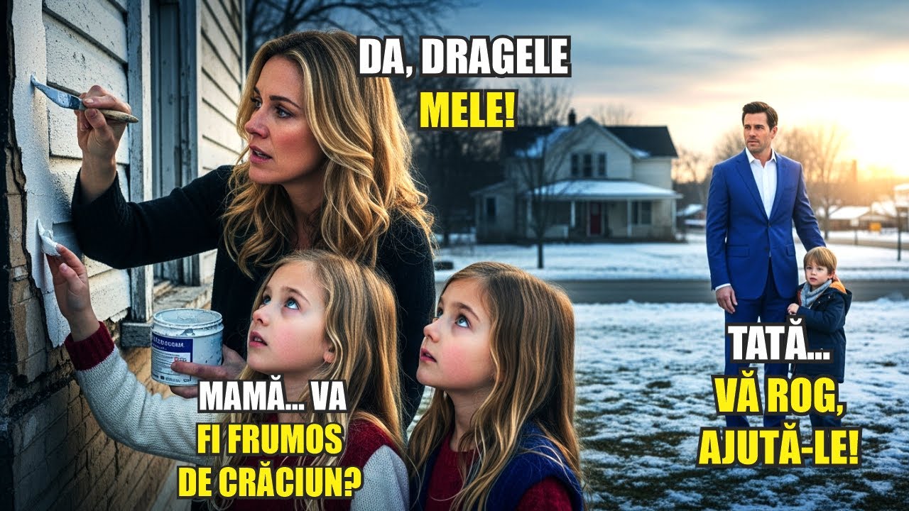 FIUL MILIARDARULUI VEDE O MAMĂ CU GEMENE ÎN AJUNUL CRĂCIUNULUI ȘI CERE TATĂLUI CEVA INCREDIBIL