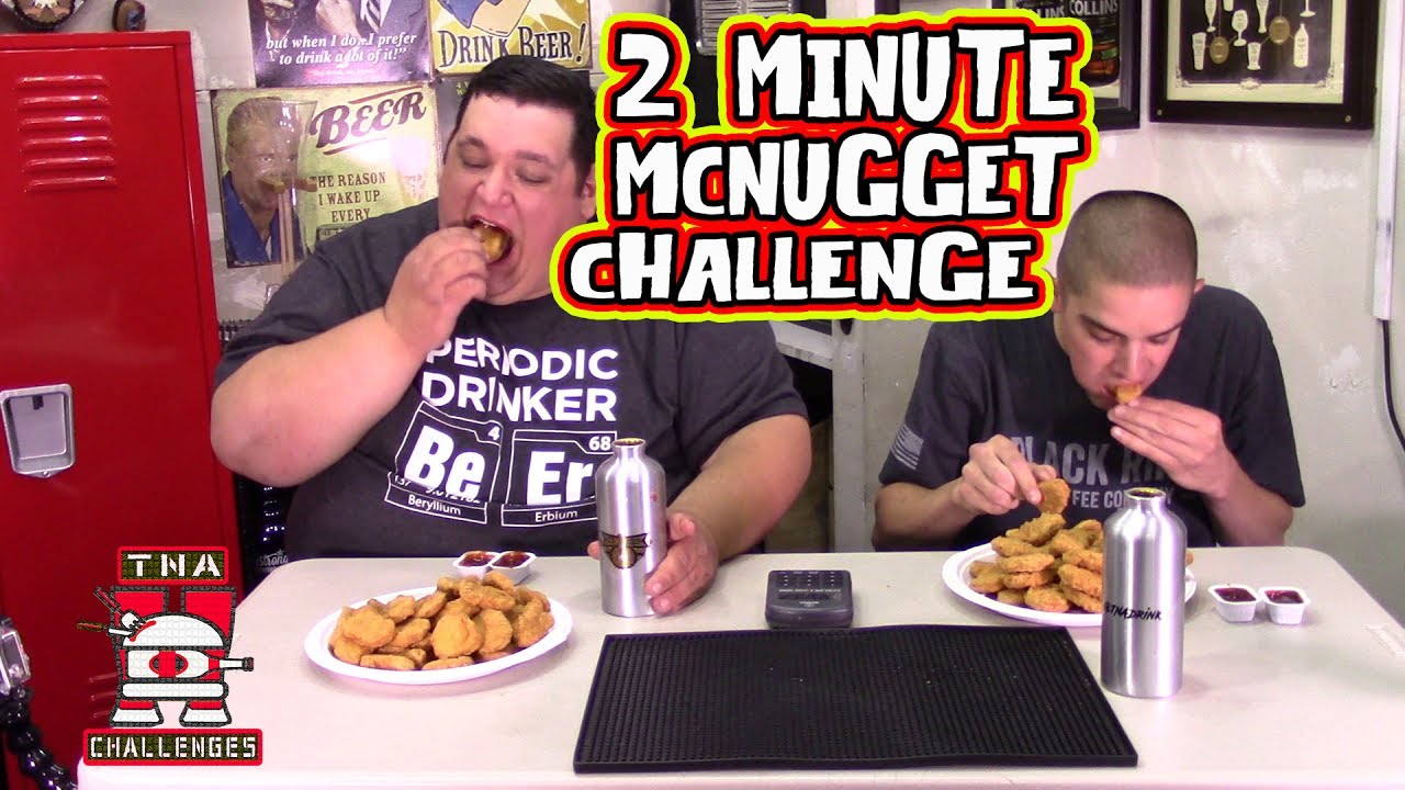 2 Minute McNugget Challenge - TNA Drinks Episode 179