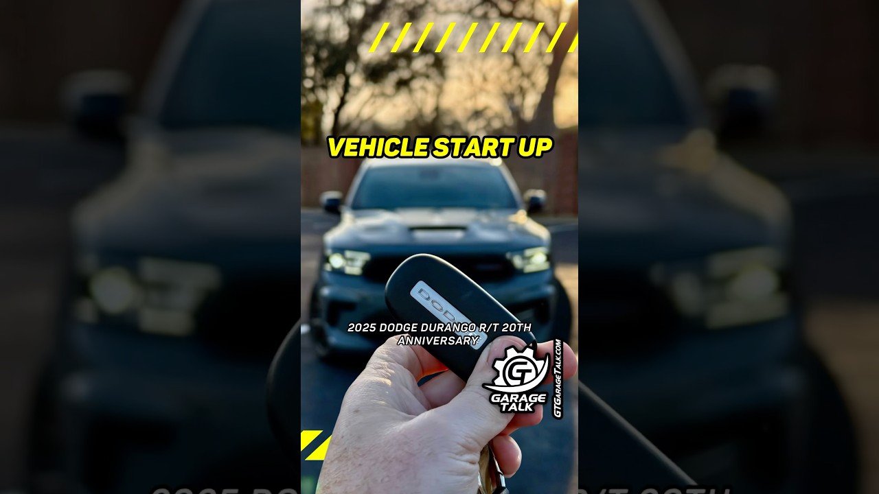 Vehicle Start Up // 2025 Dodge Durango R/T