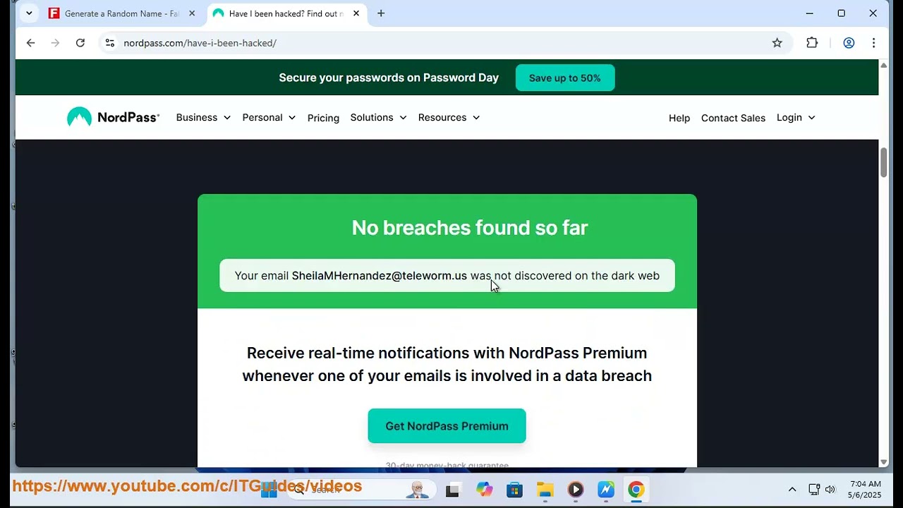 Have I been pwned: Have I[U] been hacked? Find out with NordPass' Data Breach Scanner?