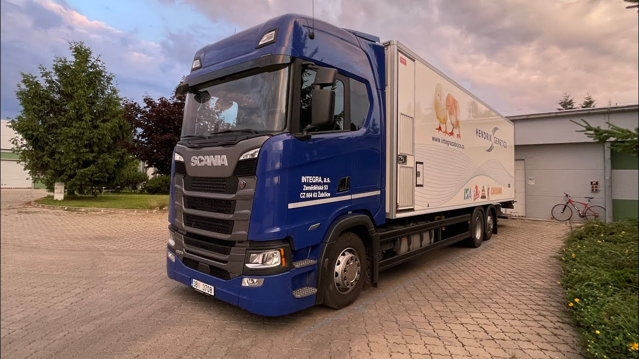 POV Driving Scania S460 MORAVIA 4K