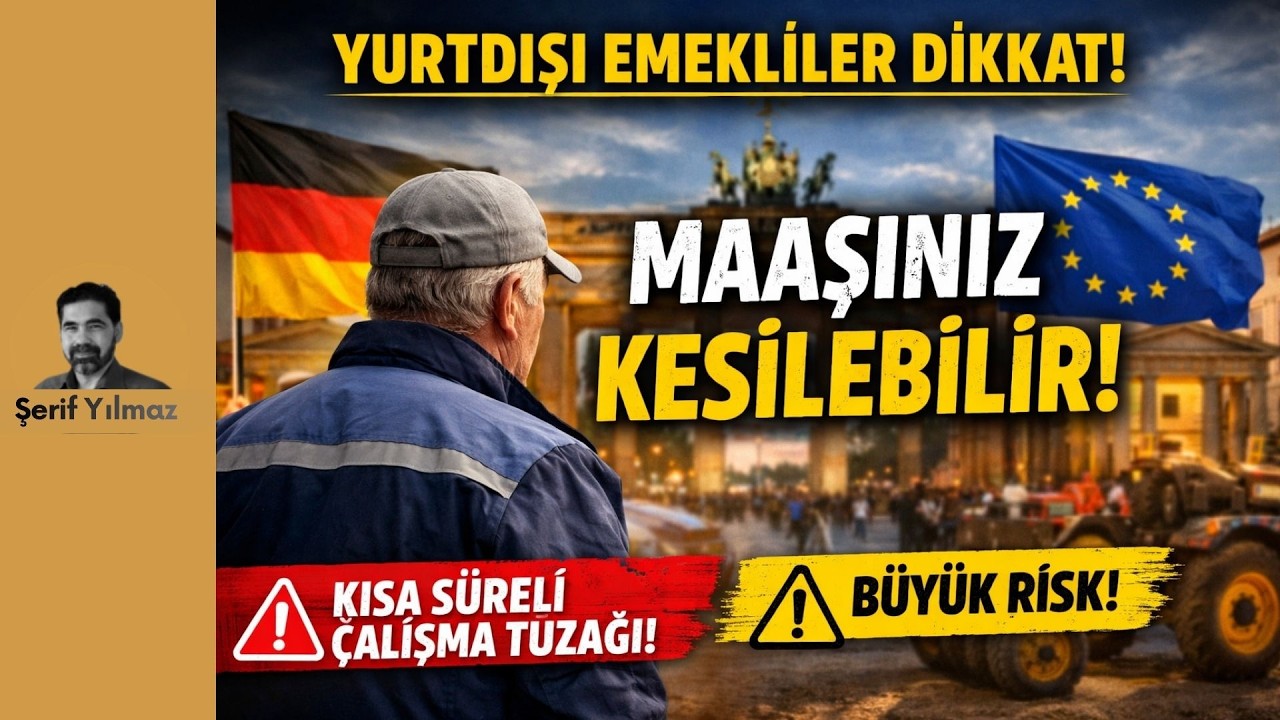 SGK’dan emekli olanlar için kritik liste: Hangi ülkelerde çalışılabilir?