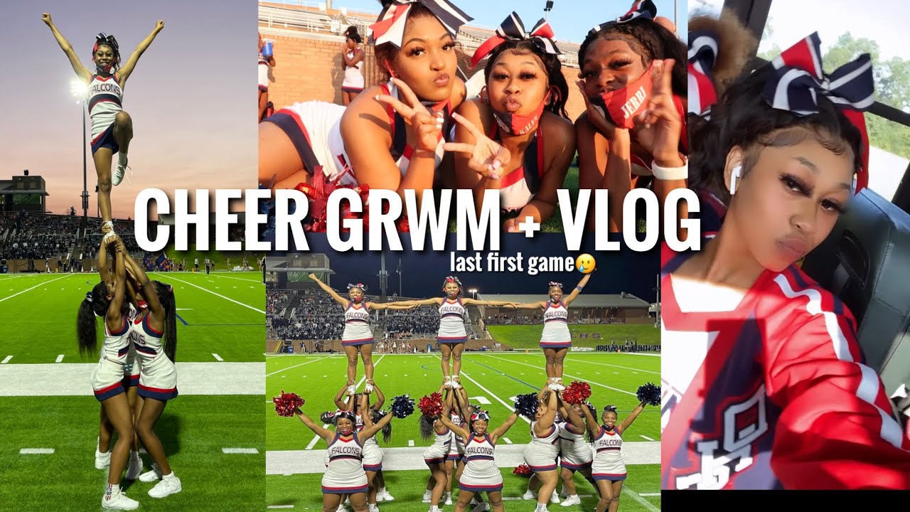 CHEER GRWM +  GAME DAY VLOG