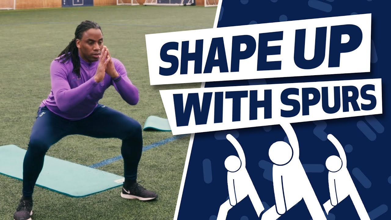 HOME WORKOUT TUTORIAL | SHAPE UP WITH SPURS