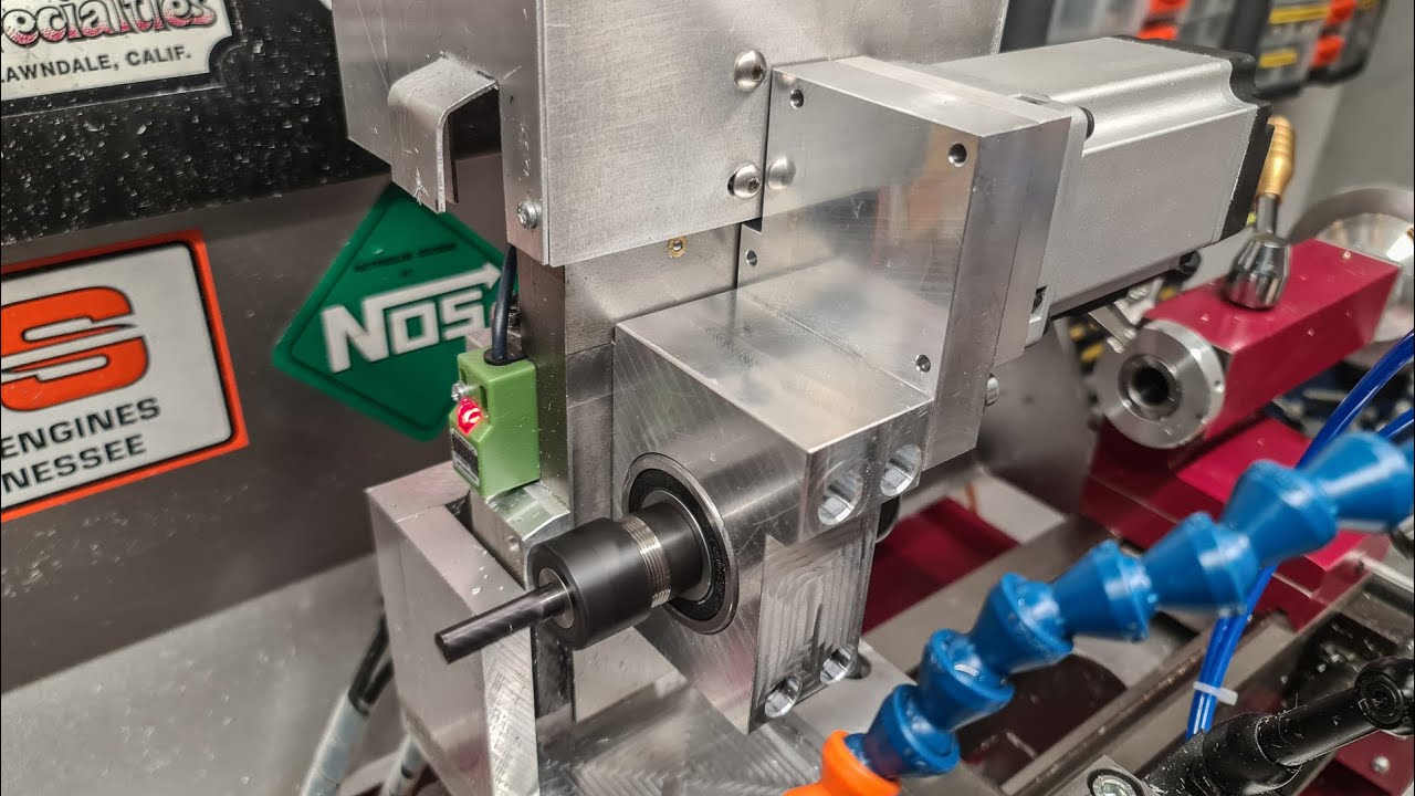 JMC AC Servo for live tooling on a DIY CNC lathe with Centroid Acorn CNC