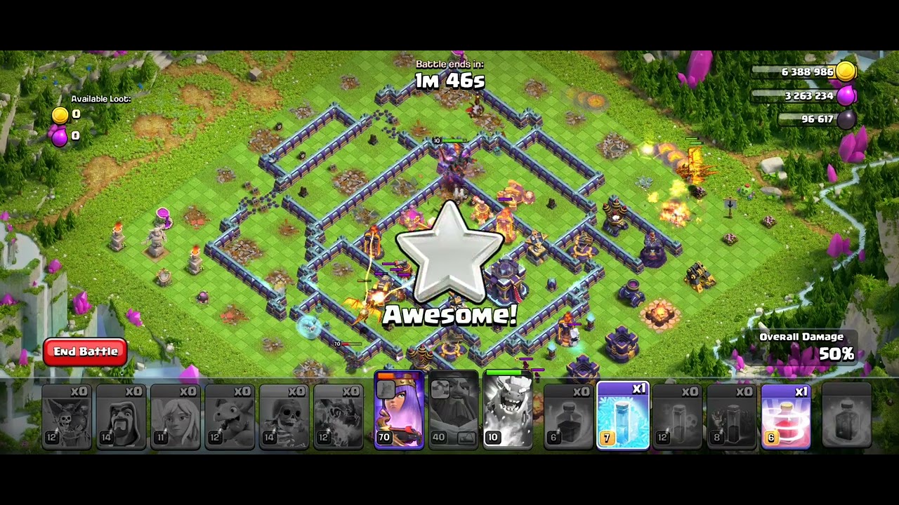 Troop Patrol Challenge _ Easy 3 star from back side of the Town Hall🤩🔥 Hero Campaign : Dragon Escape