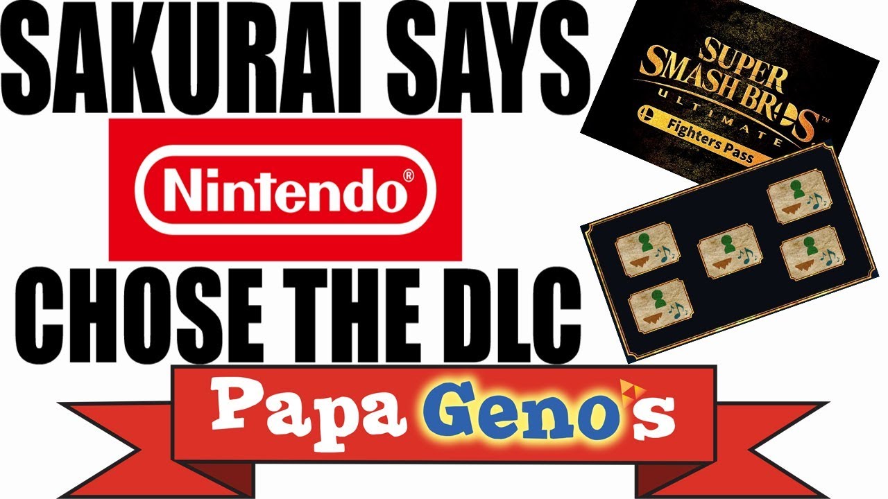 Sakurai Says Nintendo Chose The Smash Ultimate DLC Characters