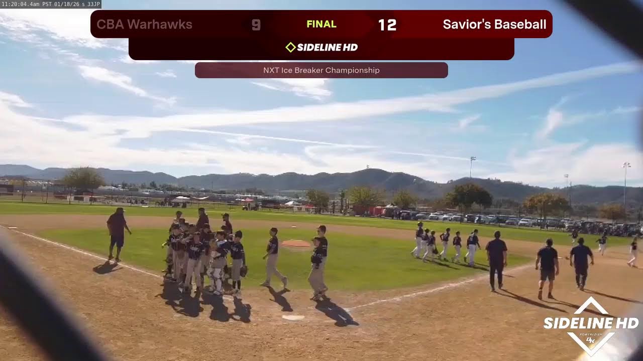 Savior's Baseball vs. CBA Warhawks (2026.01.18)