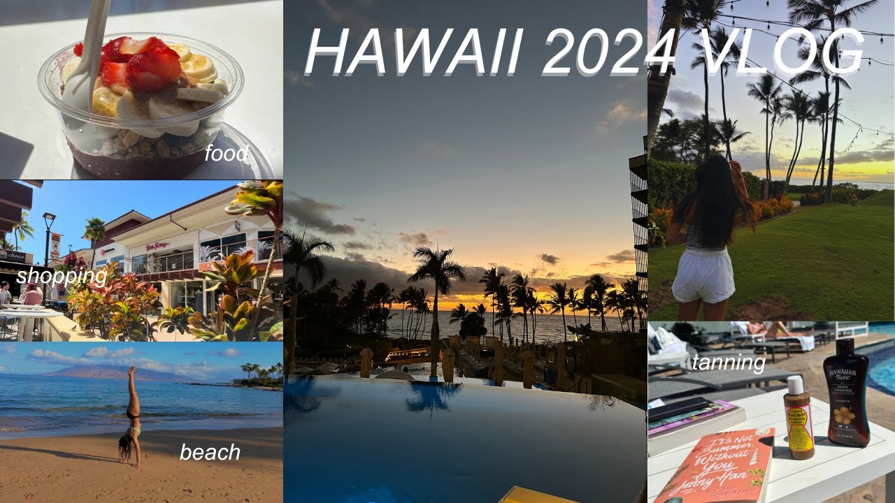 HAWAII VLOG 2024: food, shopping, beach