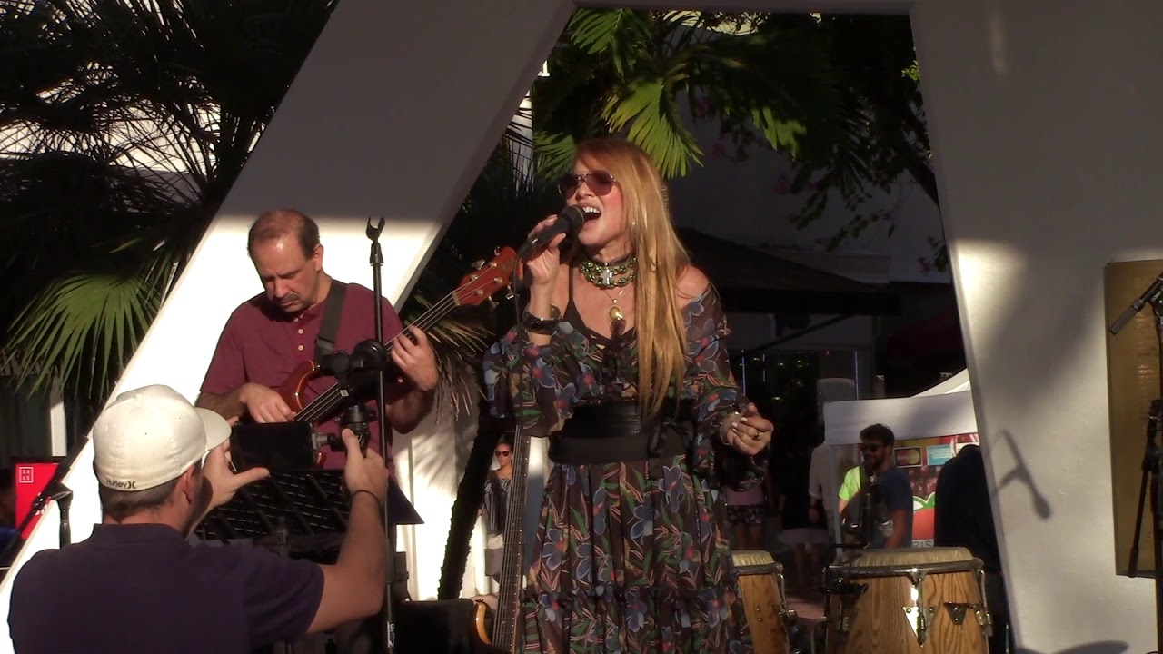 Maria Rivas Jazz Quartet at South Beach Jazz Festival, Miami Beach, Sun Jan 6 2019 part 2