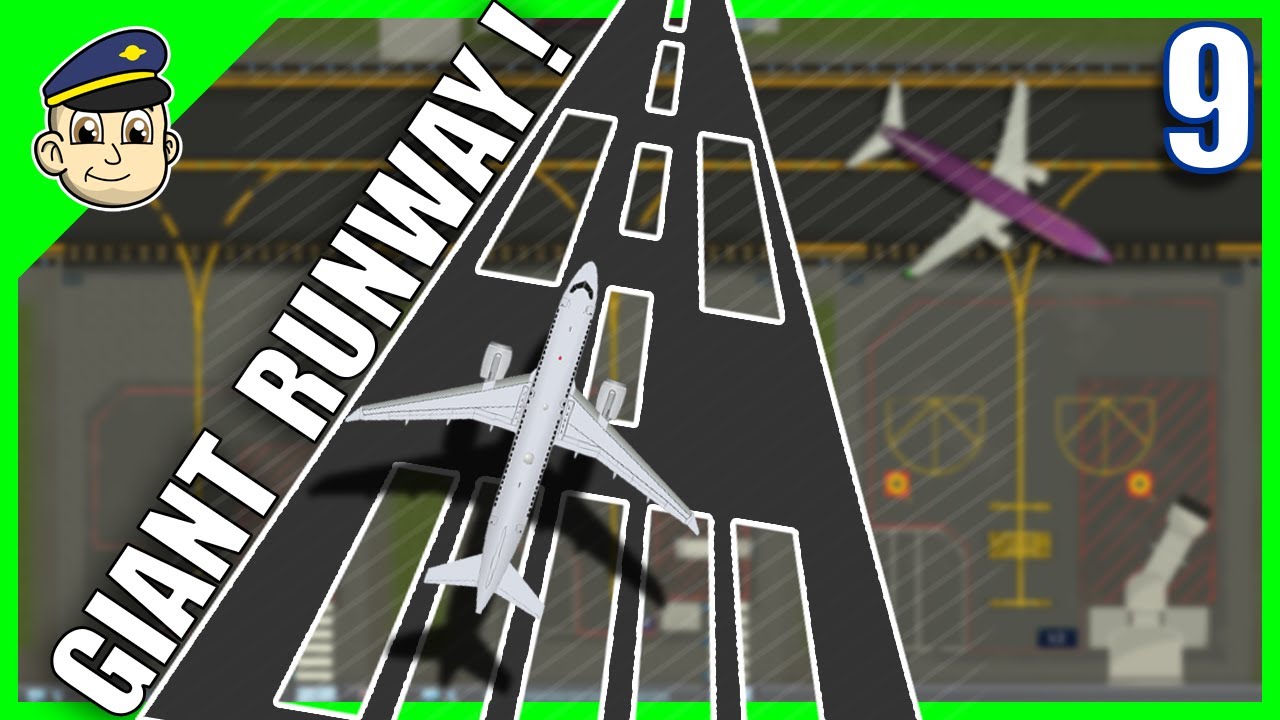 Largest Runway Ever! - Ep. 9 - SimAirport Gameplay