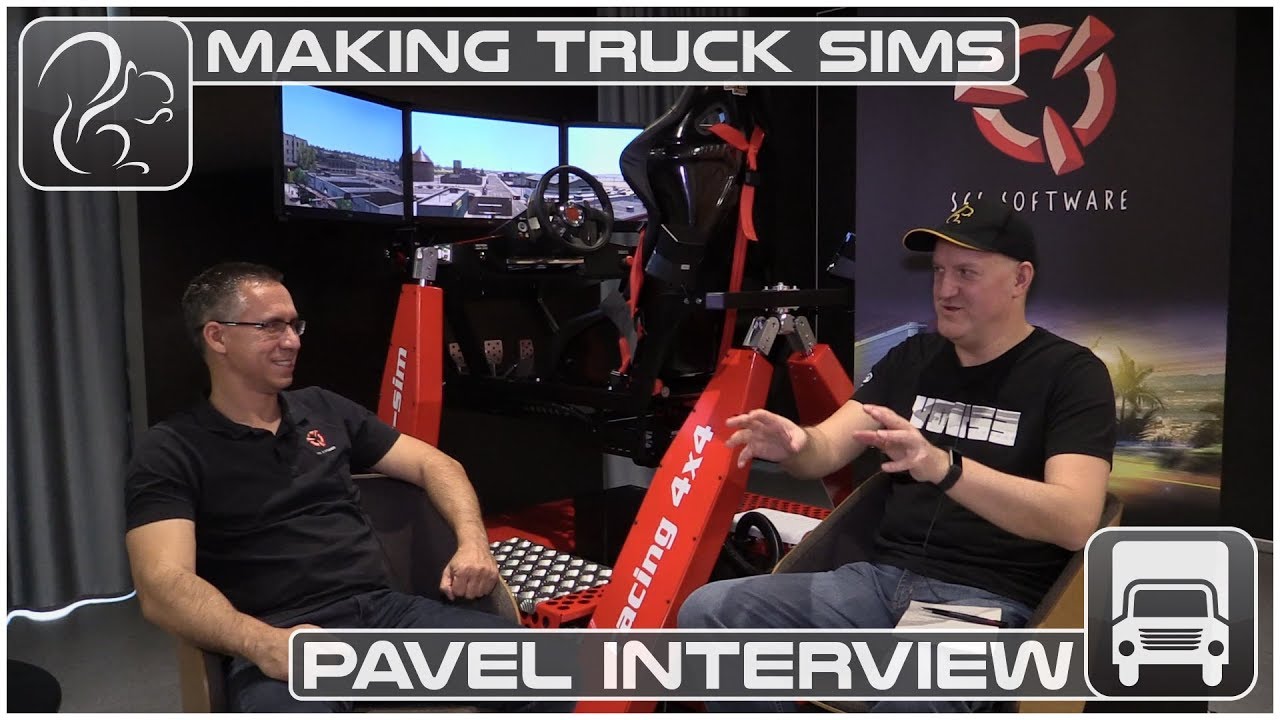 Making Truck Sims (#2) - Interview with Pavel &Scaron;ebor (SCS Software)